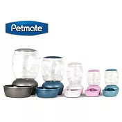 美國Petmate Replendish 餵食器約2.3KG-S 銀色