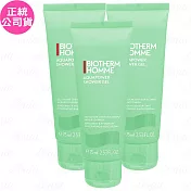 biotherm 碧兒泉 活泉保濕全效沐浴膠(75ml)*3(公司貨)