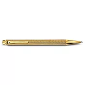 【CDA 瑞士卡達】艾可朵V型麥紋原子筆(鍍金GLIT)