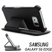三星 Samsung GALAXY S6 edge G9250/ SM-G9250 專用側掀式可斜立筆記本皮套 保護套