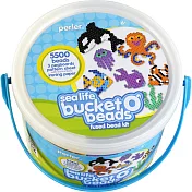 《Perler 拼拼豆豆》海洋生物 5,500 顆拼豆組合桶