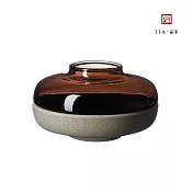 【JIA品家】燈華 花器燭台6cm 摩卡棕