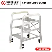 【長谷川Hasegawa設計好梯】Camber DE-3S 設計傢俱梯 銀色-3階(59cm)