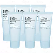 【即期良品】ESTEE LAUDER 雅詩蘭黛 細緻煥采雙效淨化潔面乳(30ml)*6(公司貨)