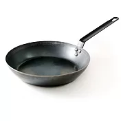 【U】Gusto古斯特 - 黑鐵無塗層商用平底鍋-28cm