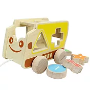 【好童年玩具】Masterkidz-PP 手拉積木小貨車