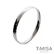 【TiMISA】純鈦手環 格緻真愛-寬版