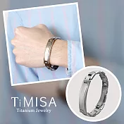 【TiMISA】純鈦鍺手鍊 純粹品味