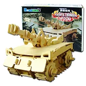 【ROBOTIME】木質立體拼圖《晶片電動遙控系列-雷霆坦克》