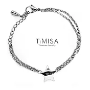 【TiMISA】明星風采純鈦手鍊
