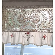 AROMA HOUSE CS23 威尼斯與彩繡蕾絲短帘