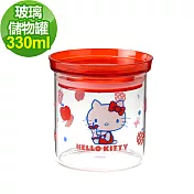 【HELLO KITTY】密封耐熱玻璃儲物罐 - 330ML