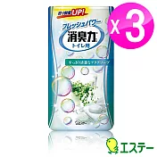 ST雞仔牌 新浴廁消臭力強力芳香消臭劑-皂香400ml 3入組ST-115044