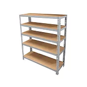 DIY S-600型5層4格多用途角鋼架 121X31X182