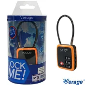 Verage 維麗杰 時尚系列TSA海關鋼絲密碼鎖(橘)
