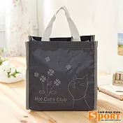HotCat辣貓 休閒小型提袋 便當袋(深鐵灰)7800-179-NO.39
