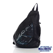 CoolDogs酷狗  中低學齡學童適用 戶外休閒單肩背包(時尚黑)7800-165