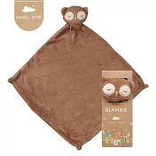 美國 Angel Dear 動物嬰兒安撫巾單入禮盒 (貓頭鷹)