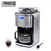 【PRINCESS荷蘭公主】全自動智慧型美式咖啡機249406贈不鏽鋼鍋