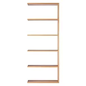 [MUJI無印良品]自由組合層架/橡木/5層/寬版追加用