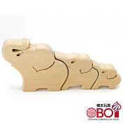 俄羅斯積木-淳木童話-家庭系列- 大象家庭