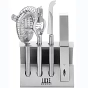 《KitchenCraft》開酒+隔冰匙調酒工具4件