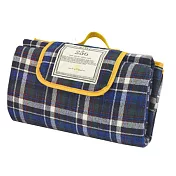 【DESTINO STYLE】256經典格紋野餐毯-藍白格