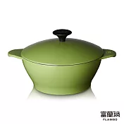 富蘭鍋 RADFORD經典琺瑯鑄鐵鍋 26公分 橄欖綠