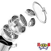 【固鋼】304不鏽鋼塔吉概念鍋簡配組(8件組)