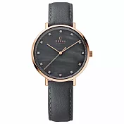 OBAKU 晨染無暇時尚皮帶錶-V186LXVJRJ