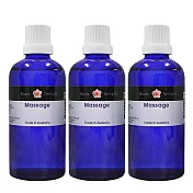 Body Temple特調SPA複方按摩油三入組(100mlx3瓶組合任選)放鬆組合