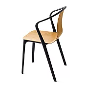 Vitra Belleville Armchair 美麗城扶手椅(淺木)
