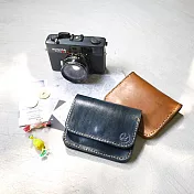 【預購商品】HANDIIN|日系推薦款 極簡風零錢/卡片包 深藍