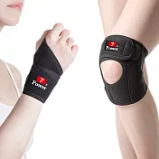 7Power醫療級專業護腕*1+護膝L*1特惠組