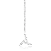 moorigin / 淡竹三葉項鍊 XS / 銀