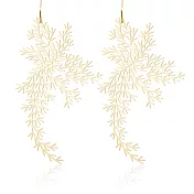 moorigin / 水蘊草耳環 M / 金