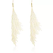 moorigin / 蘆葦草耳環 M / 金