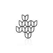 moorigin / 盎然胸針 S / 黑