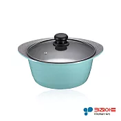【韓國Kitchen Art】時尚清新鈦石湯鍋24cm(附蓋)