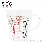 【台玻】500耐熱量杯-500ml-2入組