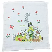 日本Shinzi Katoh 加藤真治卡通造型手帕-白雪公主