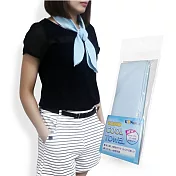 【KONWELL】日本原裝新一代時尚冰毛巾(粉色/藍色永久款)藍色
