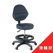 GXG 成長型 兒童椅 TW-009 EK黑灰色-滑輪
