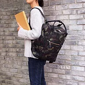 FOLNA|日系休閒個性風手提/後背包 迷彩