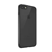 Ozaki O!coat Crystal+ iPhone 7 吸震邊框保護殼-透黑邊框/透明機背