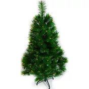 台灣製 4呎/4尺(120cm)特級綠松針葉聖誕樹裸樹 (不含飾品)(不含燈)YS-NPT04001