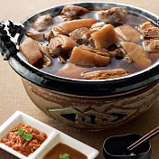 《黑貓探險隊 跨店任選專區》【岡山一新】羊肉爐(帶皮羊肉300g+湯1800g)(恕不指定到貨日)