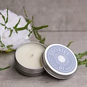 【STORIES】No.01冬日白茶 天然精油按摩旅行蠟燭(趕走疲憊複方)