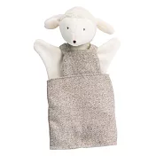 【安垛小姐】法國 Moulin Roty 歡樂家庭_ Albert 綿羊_手偶 25cm