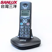 SANLUX 臺灣三洋 DECT數位無線電話 DCT-9831鐵灰色 鐵灰色